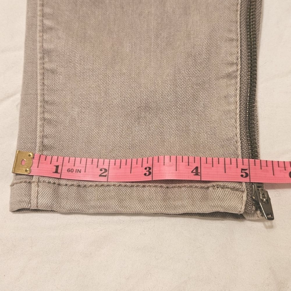 Buckle Black Jeans Womens Sz30 Tan Fit No. 53 Ankle Zip Skinny Denim Stretch NWT - Picture 13 of 16